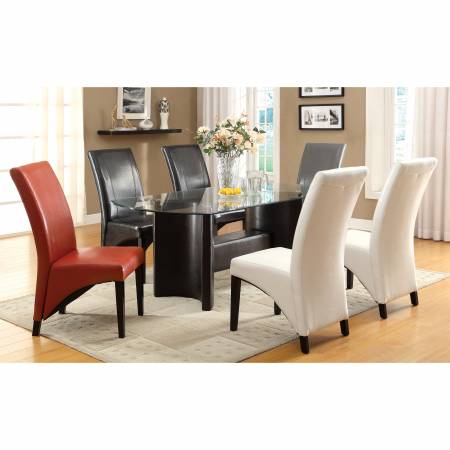 MADISON DINING SETS 7PC (TABLE + 6 SIDE CHAIRS )